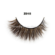 100% real mink eyelash, brown eyelash, sable eyelash extension for retailer